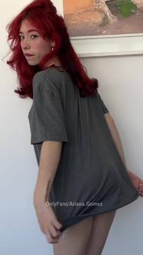 Video X-Rated Showing Boobs with ariigomez and Hairy Pussy Redhead Solo