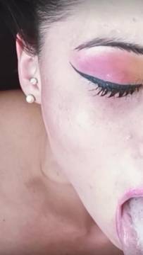 Sex Video Blowjob with NyxxOfficial and Sexy Teen POV Brunette Latina