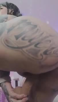 Porn Movie Sextoys with AngelaCIanuro and Curvy & Thick Tattoo Latina Solo