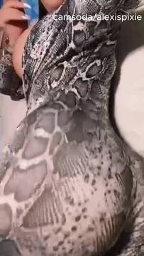 X-Rated Video Teasing with Alexis Pixie & PAWG Big Boobs Curvy & Thick