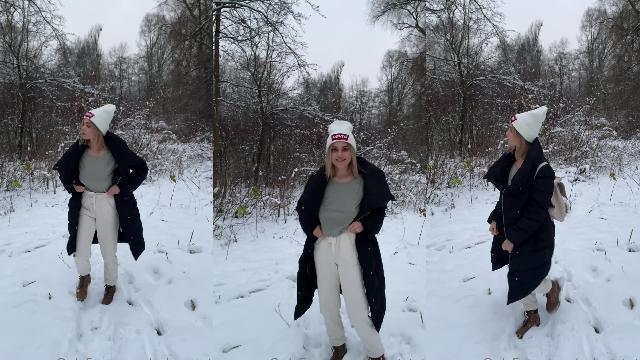 Violetvelutto Showing Boobs and Blonde Outdoor | Tik.Porn