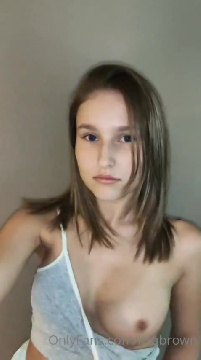Free Movie with Leia Brown in Boob Grab & Leaked Brunette Big Boobs Teen