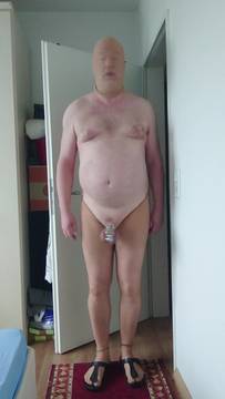 Sex Scenes Male Sextoy & Stockings Solo man
