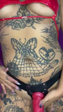 Hot Video Strapon with sirena01 and Shaved Pussy Latina Curvy & Thick