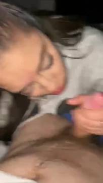 Hot Porno Blowjob & Brunette POV Amateur