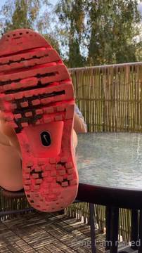 Movie X-Rated Showing Feet with Aven Turinex and Outdoor Blonde Fetish