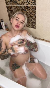 Free Video Shower Sex with Mila_Shake & Blonde Tattoo Pregnant Big Boobs