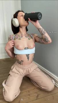 Sex Video Teasing with LadyDirty and Solo Brunette Teen Shaved Pussy