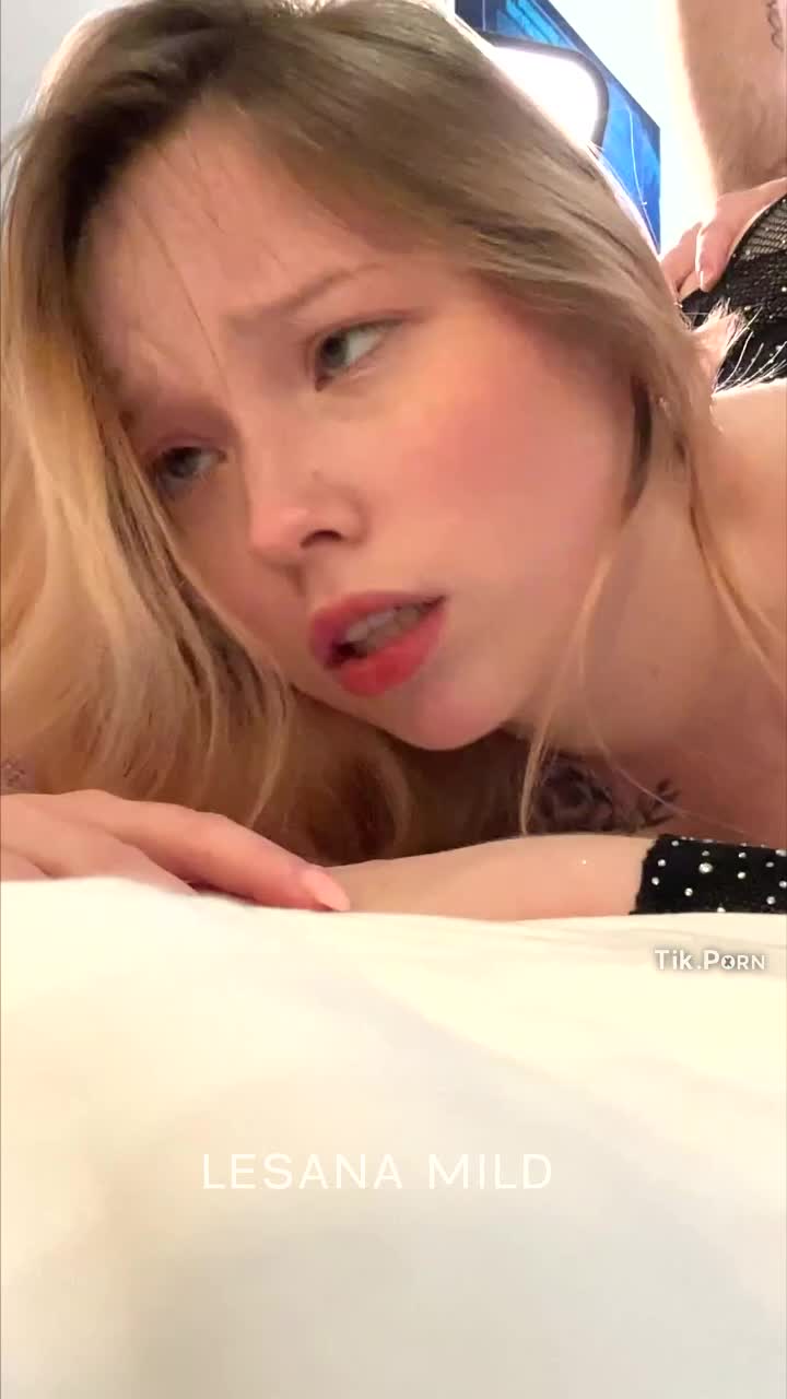 Free Movie Doggystyle with LesanaMild and Petite Blonde Big Boobs Hardcore