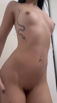 Adult Movie Boob Grab with Petitefiesta & Shaved Pussy Naked Brunette