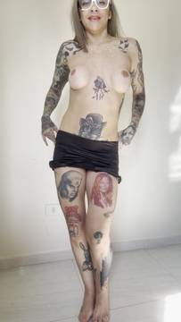 Movie Xxx Dancing with Vanpp and Glasses Tattoo Amateur Piercing Emo Gothic