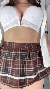 Sex Video Striptease with NamiWolff & Uniforms Upskirt Curvy & Thick