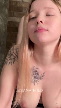 Hot Porno Ahegao with LesanaMild and Tattoo Blonde Teen Big Boobs