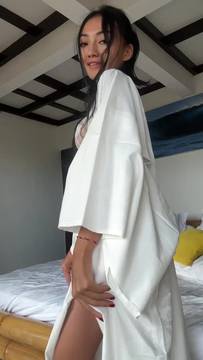 Sex Video Teasing with AsianLili & Teen Sexy Lingerie Asian