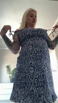 Sex Movie Showing Boobs with Mila_Shake & Tattoo Blonde Big Ass Pregnant