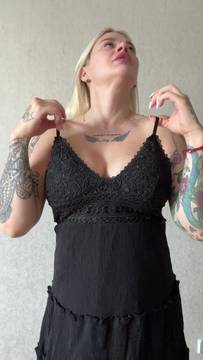 Free Video Showing Boobs with Mila_Shake & Blonde Big Boobs Tattoo