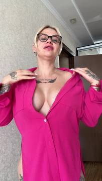 Porno Movie Showing Boobs with Mila_Shake and Piercing Tattoo Blonde