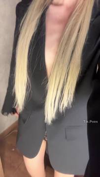 Porn Movie Teasing with Shellylove & Sexy Blonde Solo