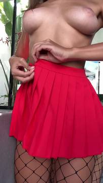 Free Movie Boob Grab with CarlaMarini and Brunette Natural Big Tits Teen