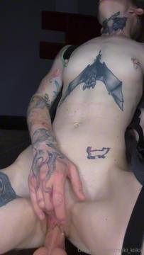 Porno Movie Orgasm with mikki69 & Tattoo Emo Gothic Petite Small Tits