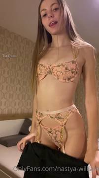 Movie X-Rated Striptease with Nastya Williams & Leaked Nude Brunette