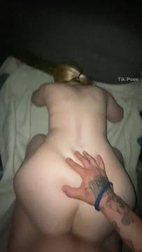 X-Rated Movie Doggystyle and Blonde POV Curvy & Thick Naked Amateur