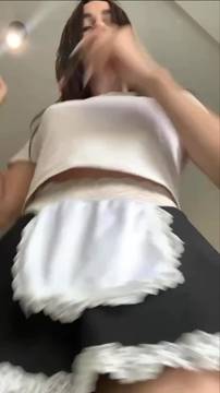 X-Rated Movie Teasing with evie_rouge & Big Ass Teen Solo Brunette