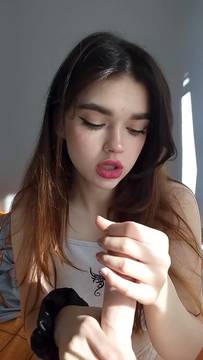 Movie Porno SofiCrush in Sextoy in the mouth & Brunette Teen Sexy