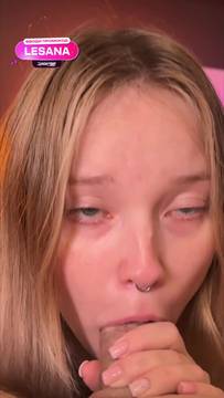 Sex Video LesanaMild in Blowjob & Blonde Petite Amateur Teen Sextape POV