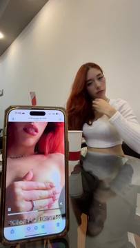 Free Movie Nipple Play with ariigomez & Redhead Exhibitionist Small Tits
