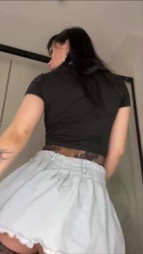 Porn Scenes Dancing with gothikana & Stockings Upskirt Emo Gothic