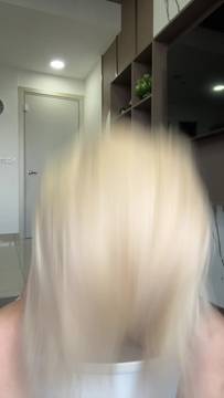 Porn Movie Teasing with chlloekinky & Big Ass Teen Blonde Shaved Pussy Solo