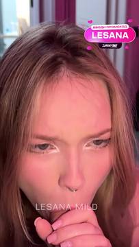 Porn Movie LesanaMild in Blowjob & Sexy POV Amateur Teen Petite Sextape