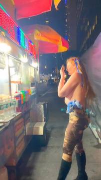 X-Rated Movie Showing Boobs with AbigaiilMorris and Exhibitionist Outdoor