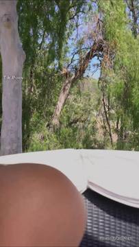 X-Rated Video Boob Grab with Katt-Leya and Outdoor Big Boobs Ebony
