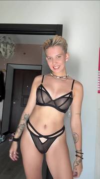 Adult Video CyberV in Teasing and Teen Blonde Sexy Lingerie